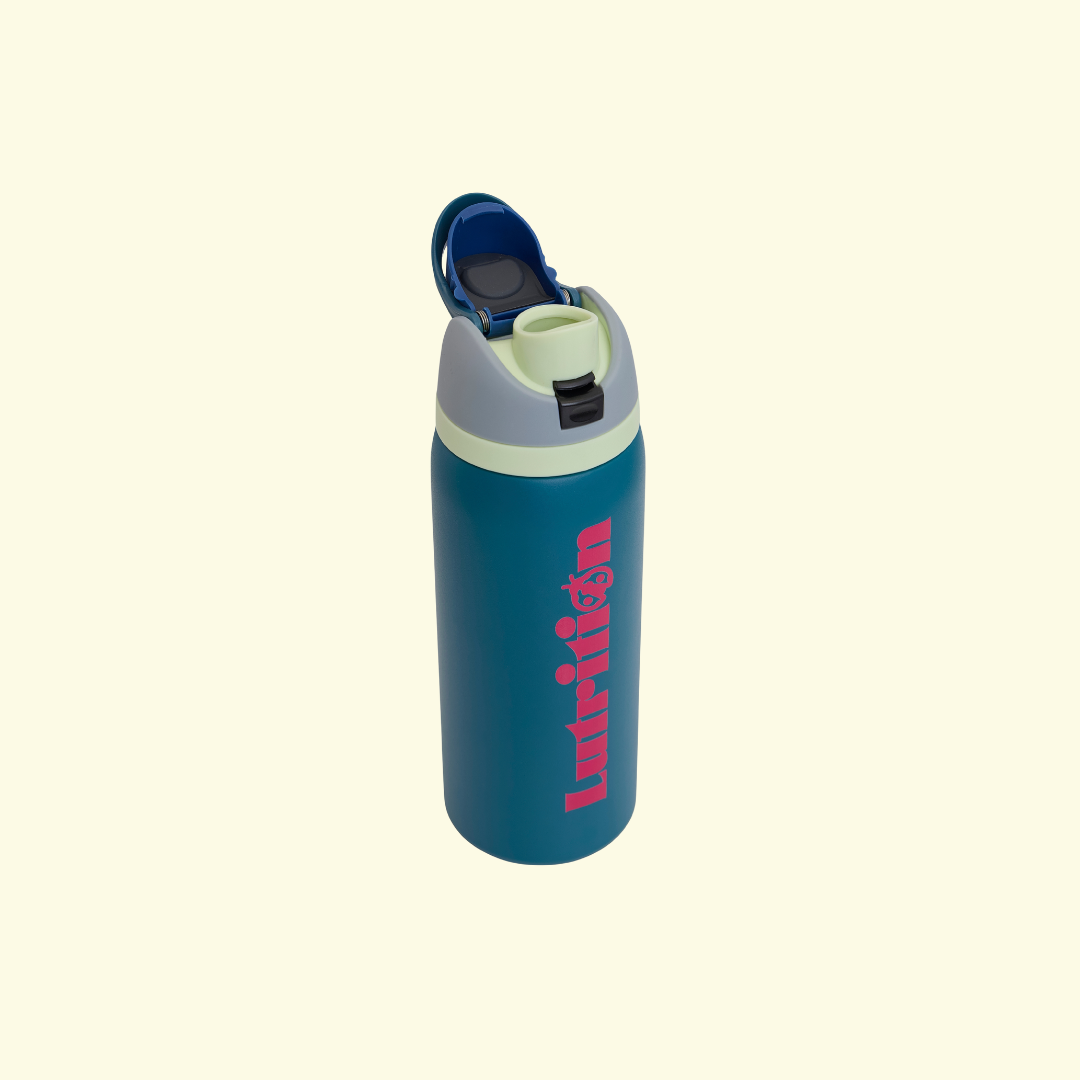 Lutrition Insulated Water Bottle - Teal (1L)