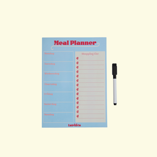 Weekly Meal Planner Fridge Magnet